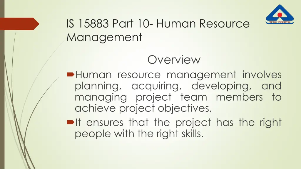 is 15883 part 10 human resource management
