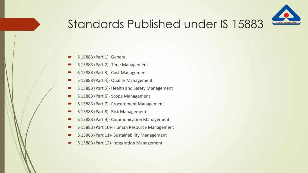 standards published under is 15883