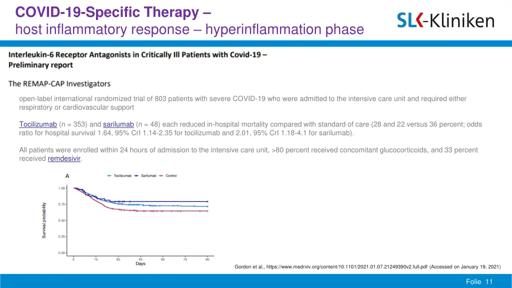 covid 19 specific therapy host inflammatory 3