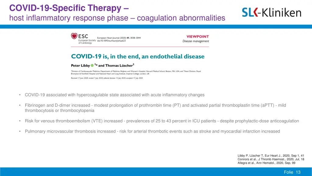 covid 19 specific therapy host inflammatory 5