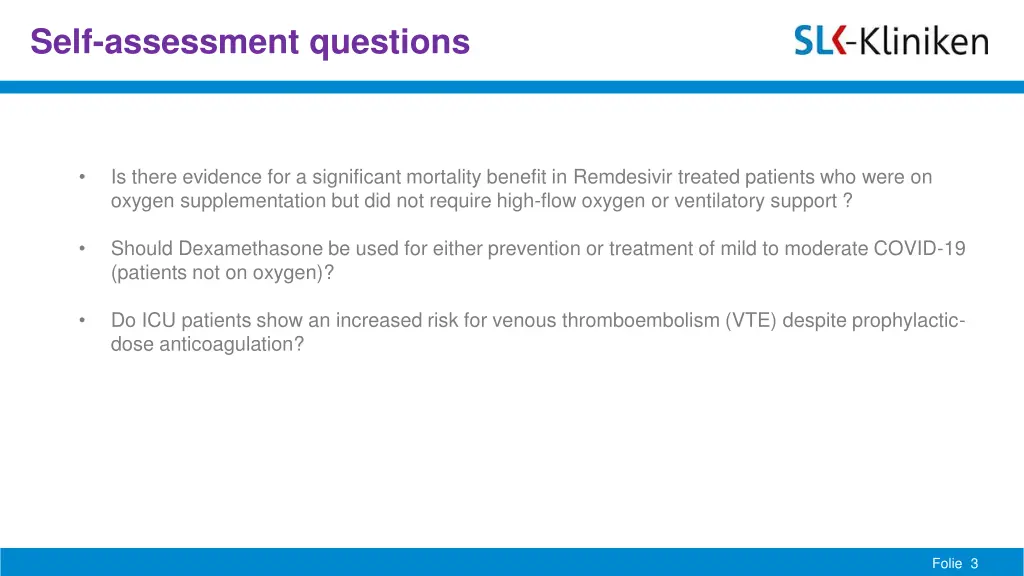 self assessment questions