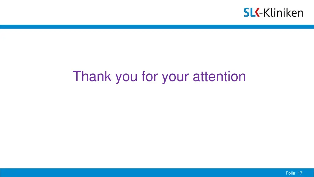 thank you for your attention