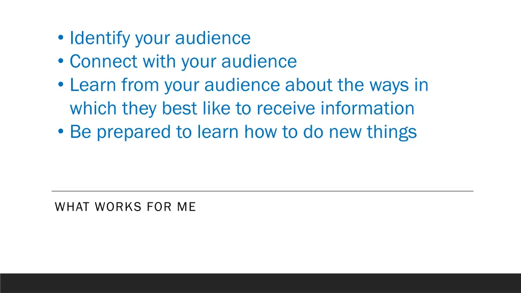 identify your audience connect with your audience 2