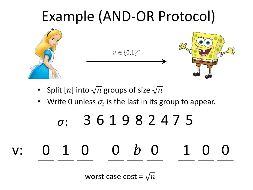 example and or protocol