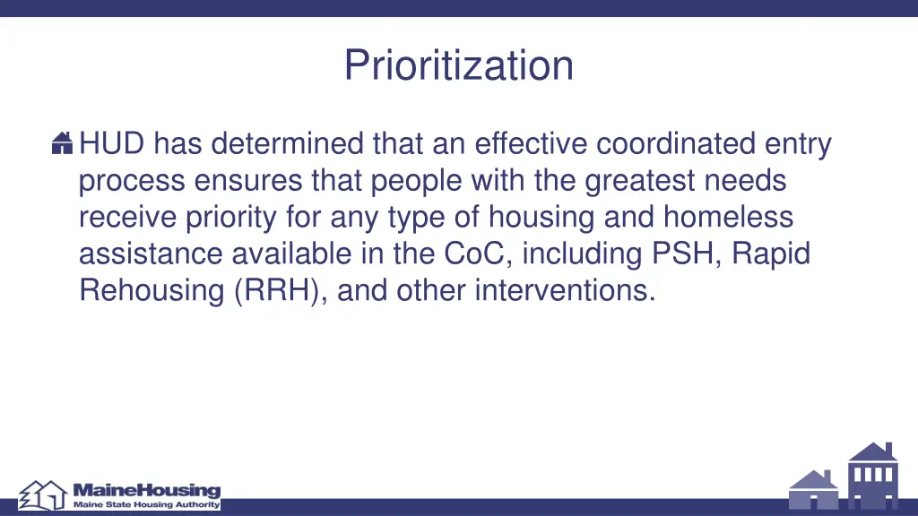prioritization