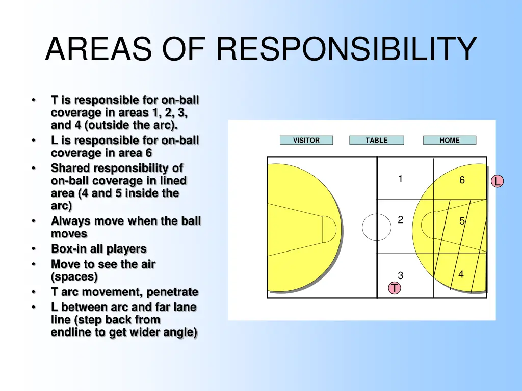 areas of responsibility 1