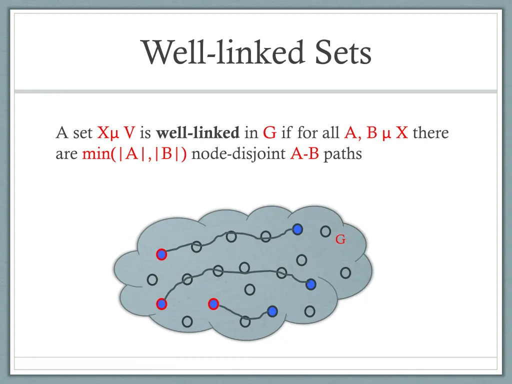 well linked sets 1
