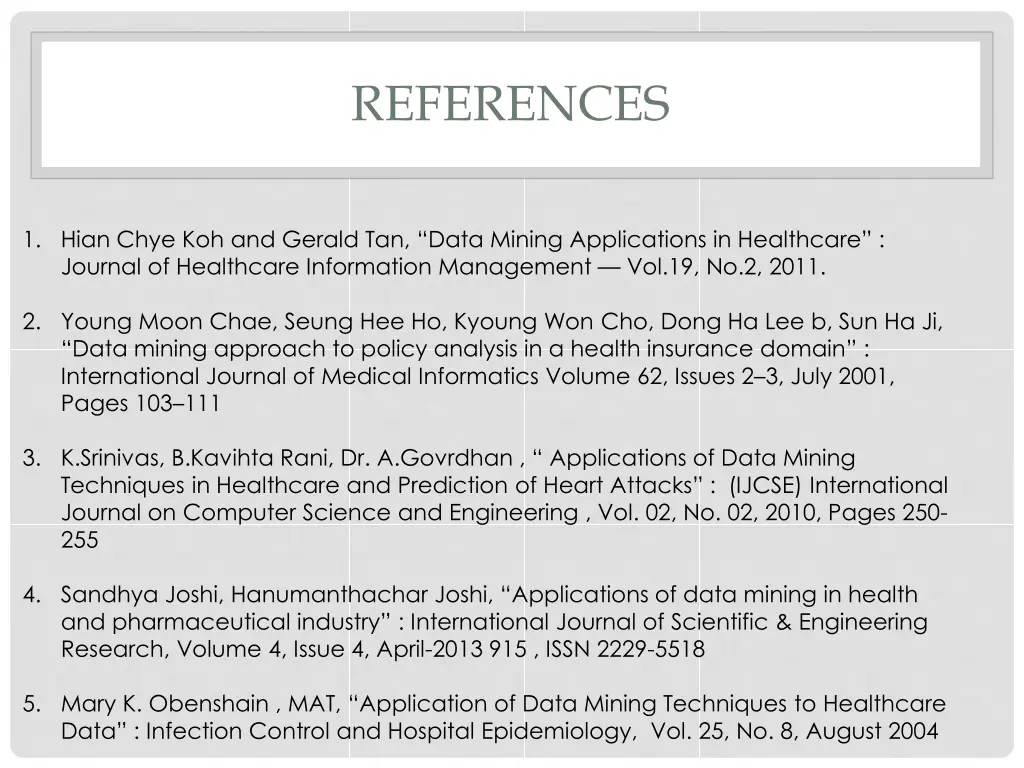 references