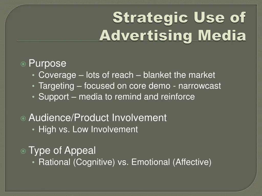 purpose coverage lots of reach blanket the market