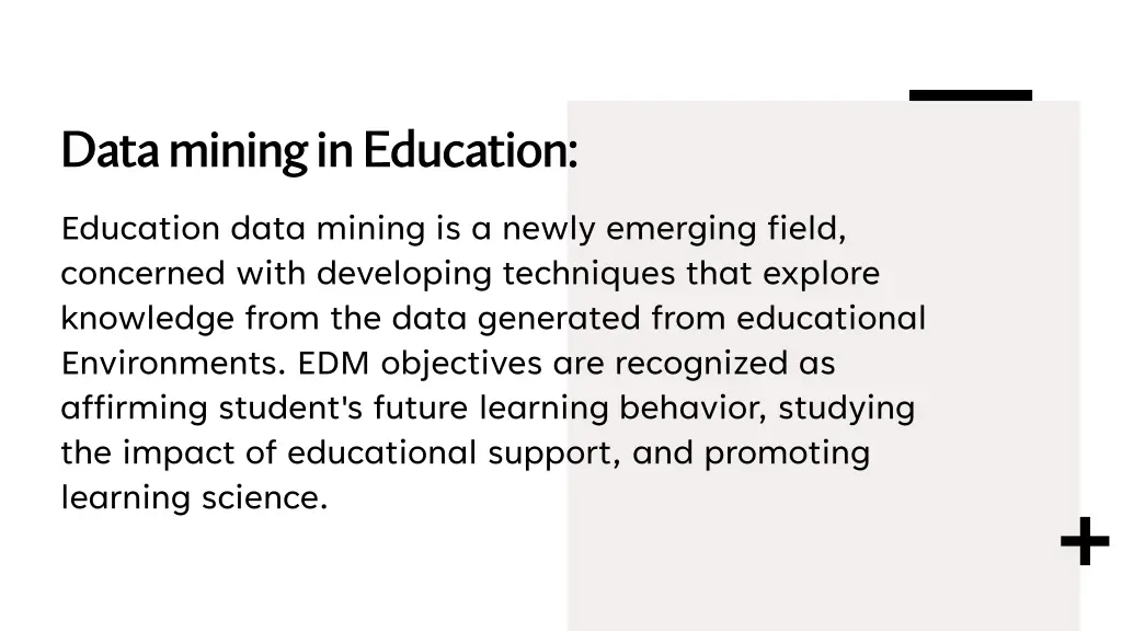 data mining in education data mining in education
