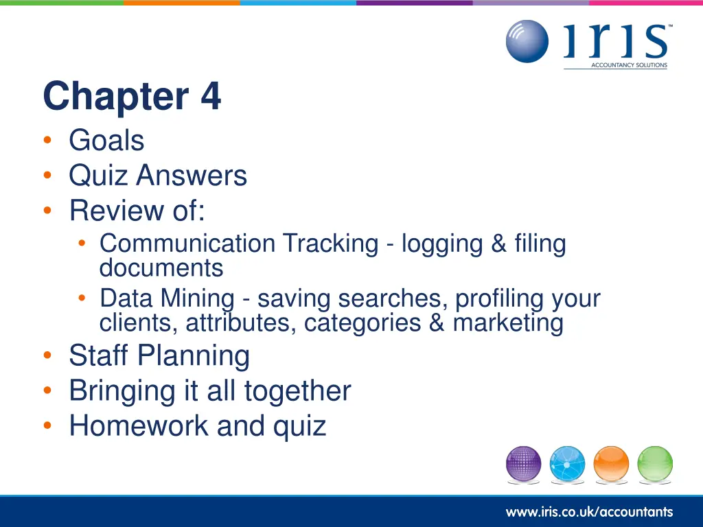 chapter 4 goals quiz answers review