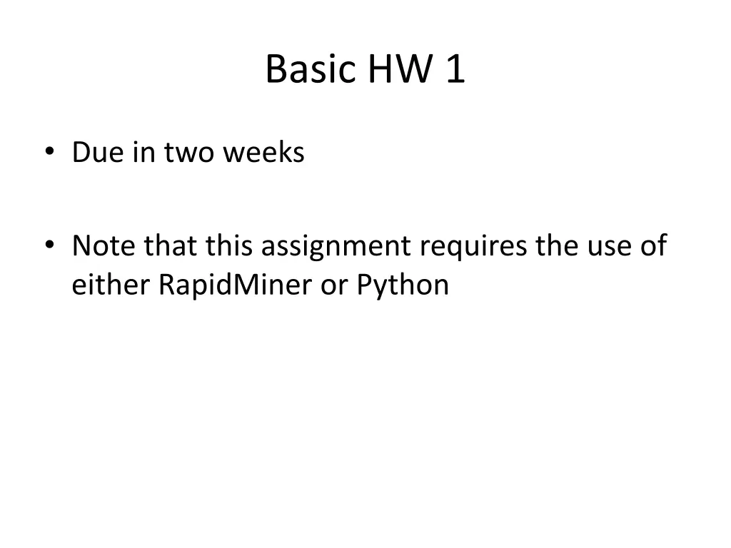 basic hw 1