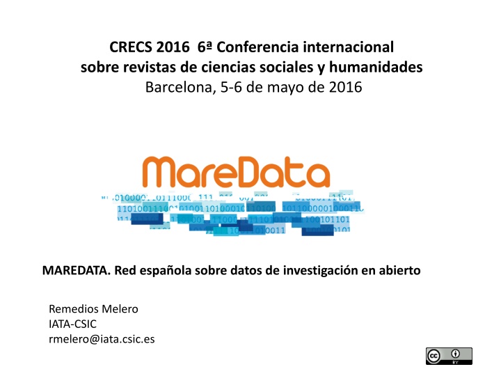 crecs 2016 6 conferencia internacional sobre