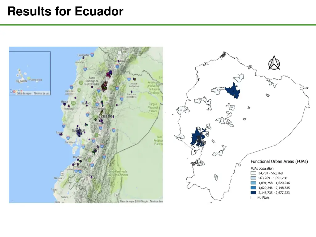 results for ecuador