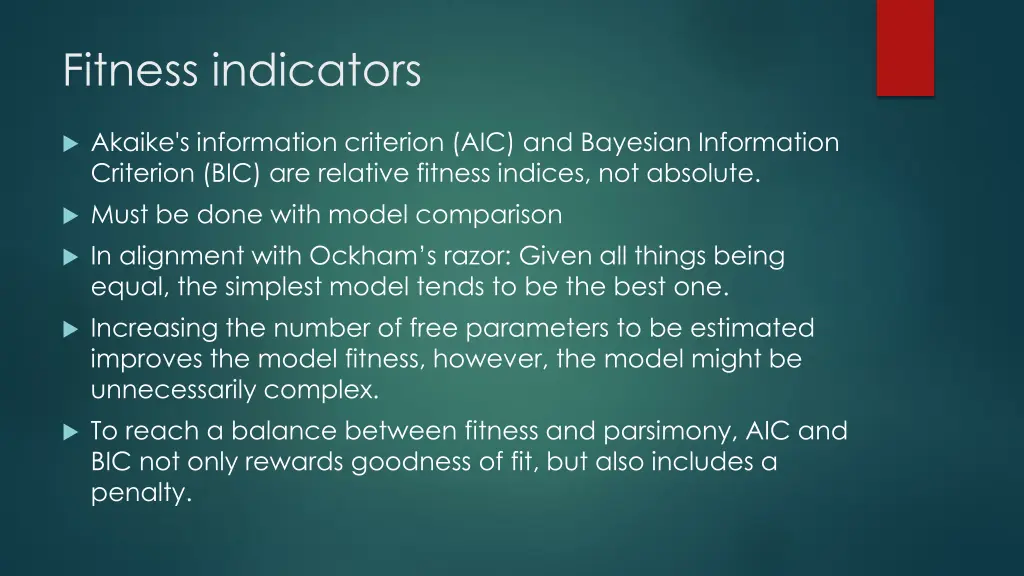 fitness indicators 3