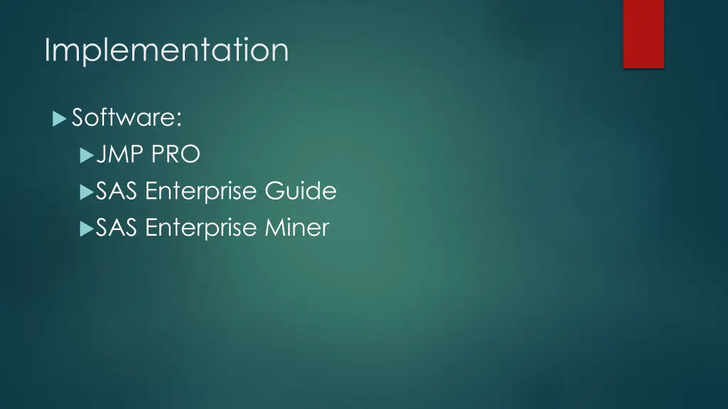 implementation