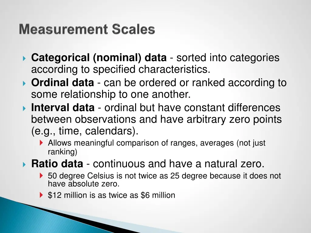 categorical nominal data sorted into categories