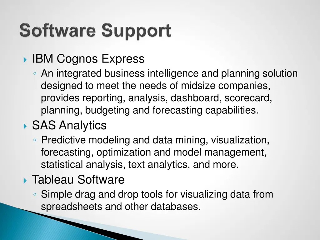 ibm cognos express an integrated business