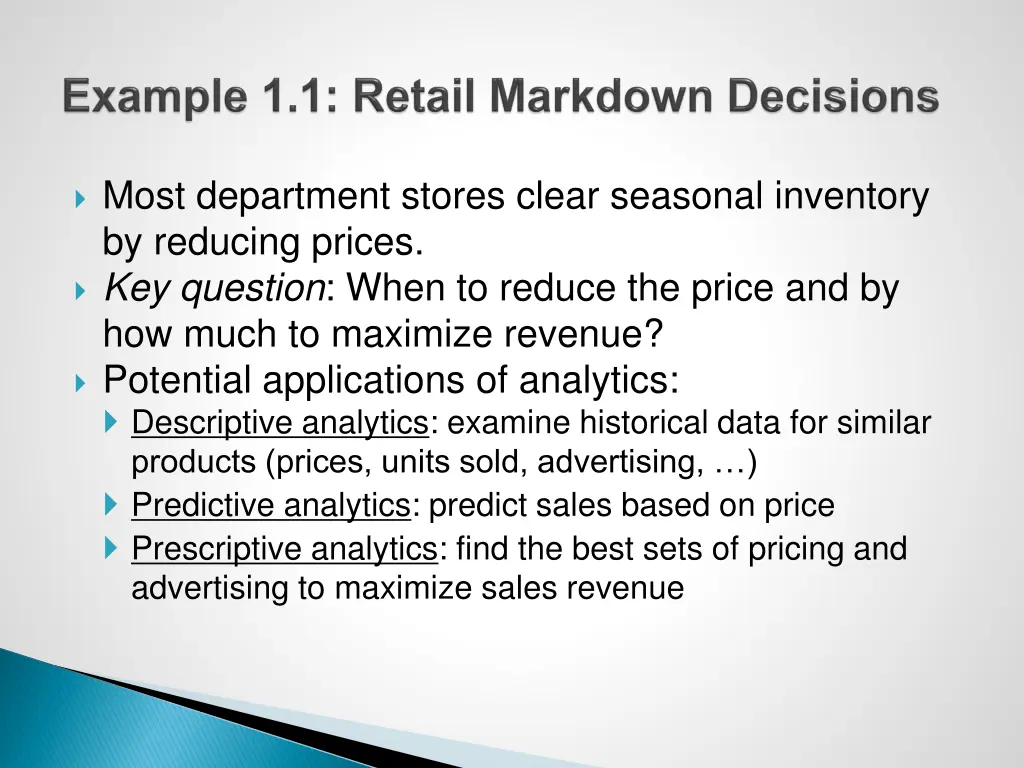 most department stores clear seasonal inventory