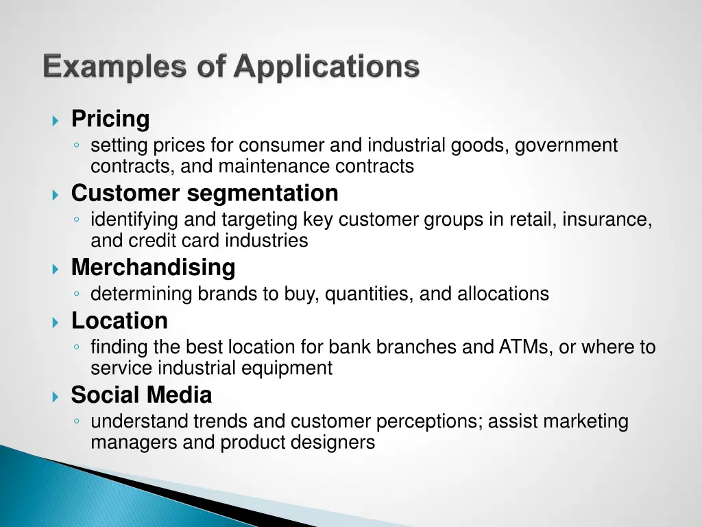pricing setting prices for consumer