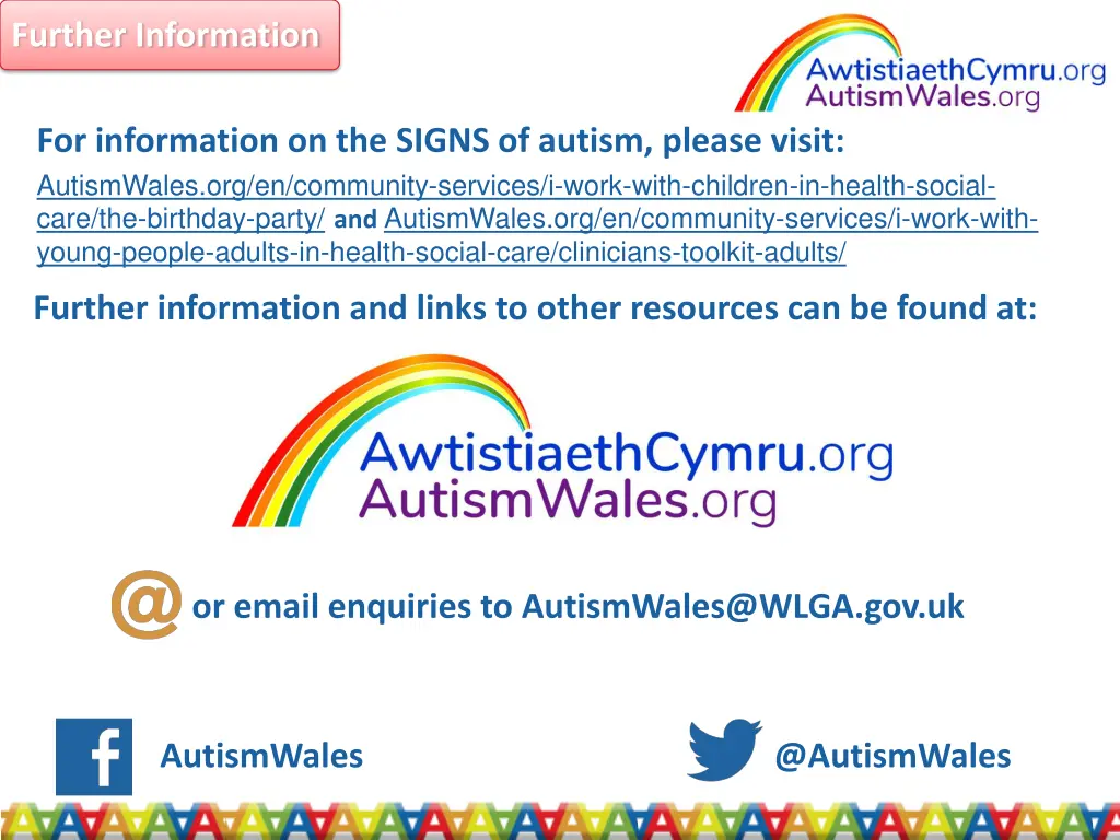further information 1