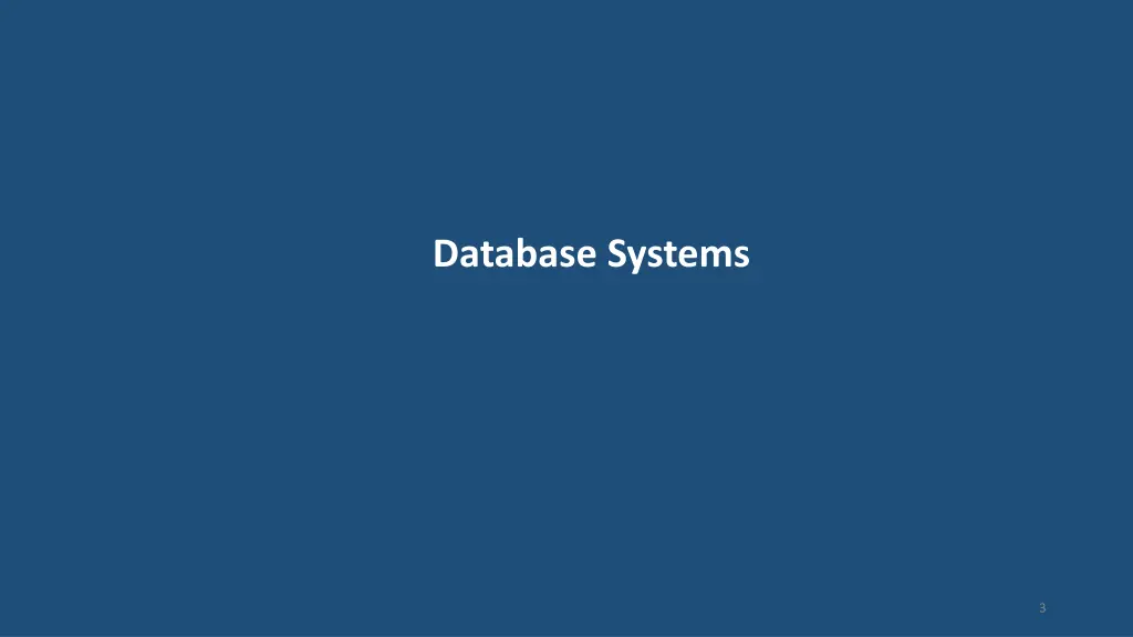database systems