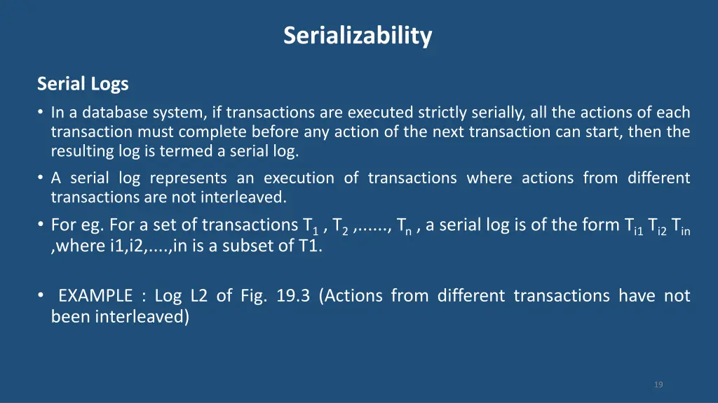 serializability 3