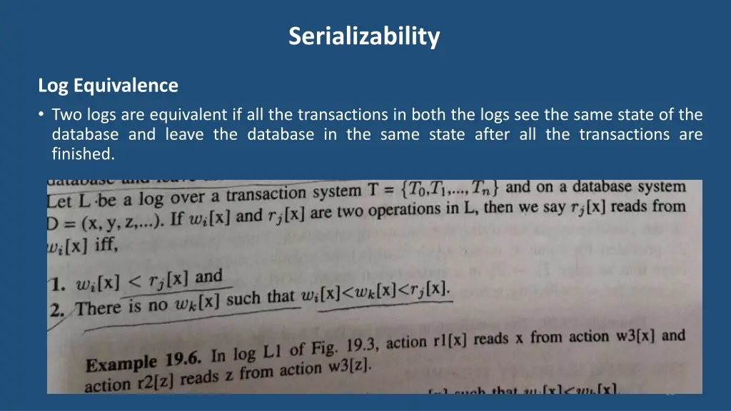 serializability 4
