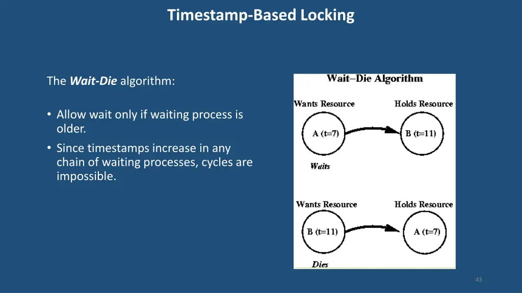 timestamp based locking 2