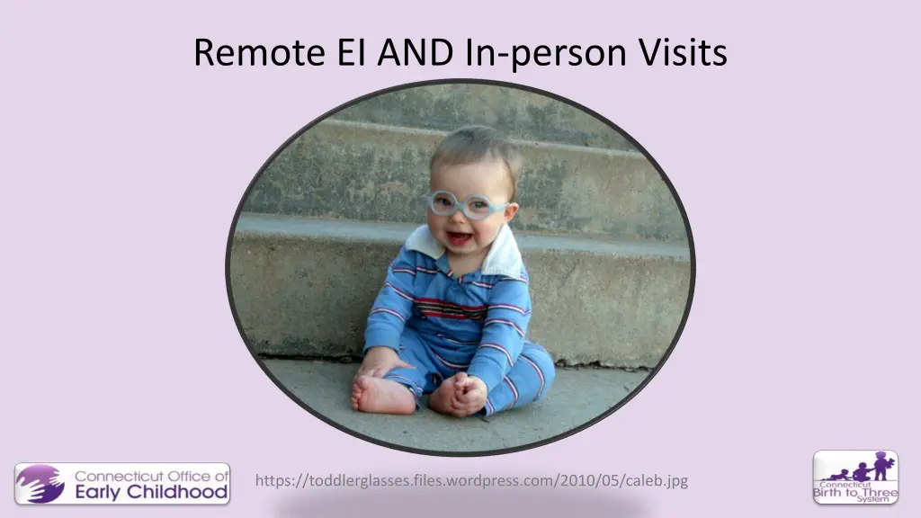 remote ei and in person visits