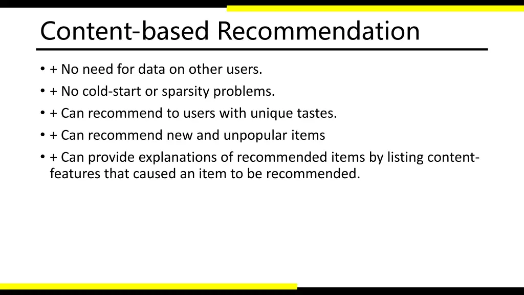 content based recommendation 4