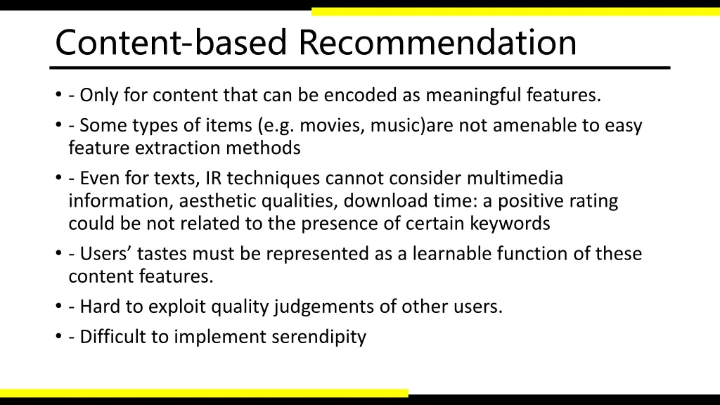 content based recommendation 5