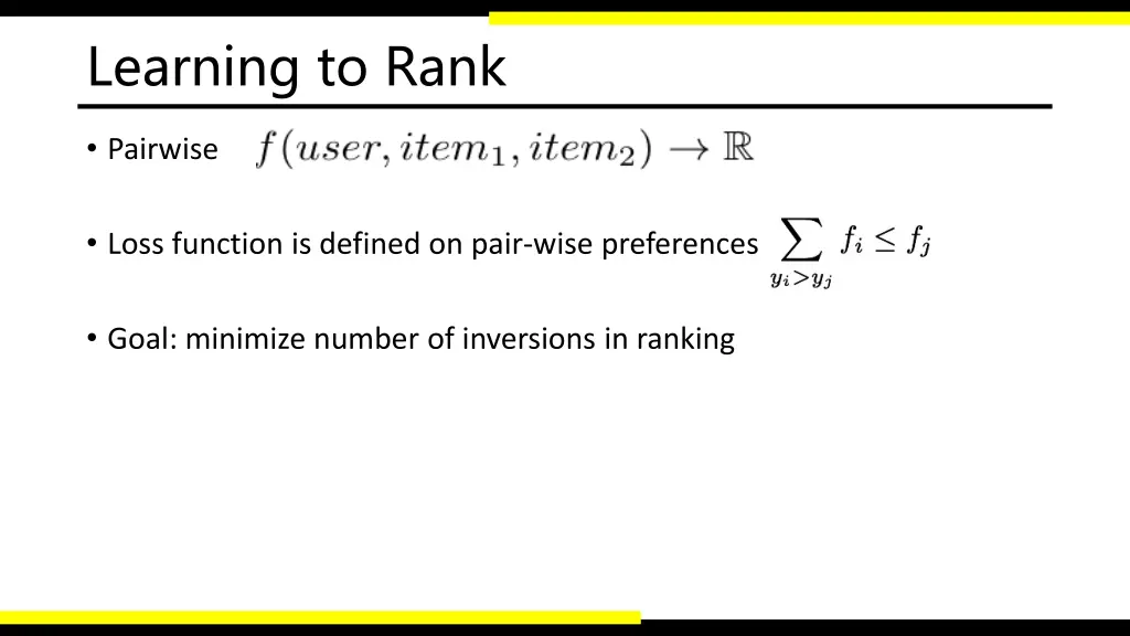 learning to rank 1