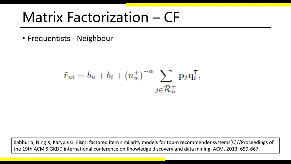 matrix factorization cf 3