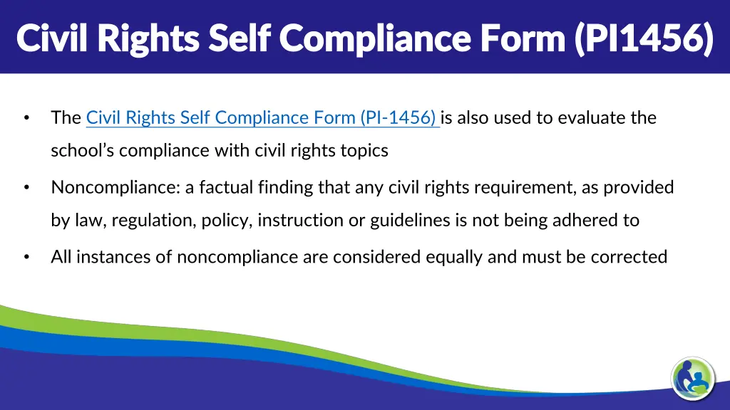 civil rights self compliance form pi1456 civil