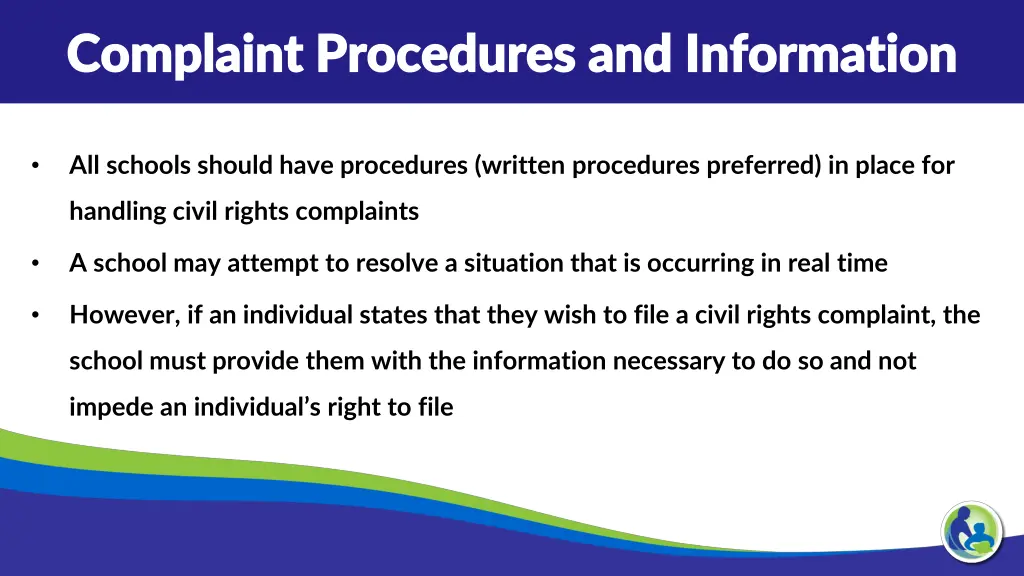 complaint complaint procedures and information