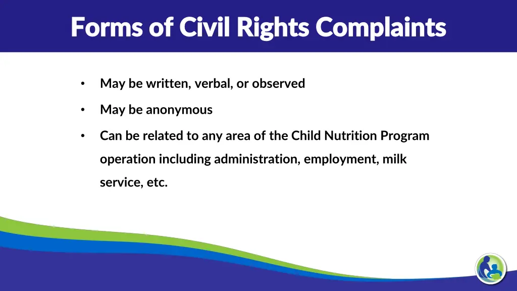 forms of civil rights complaints forms of civil