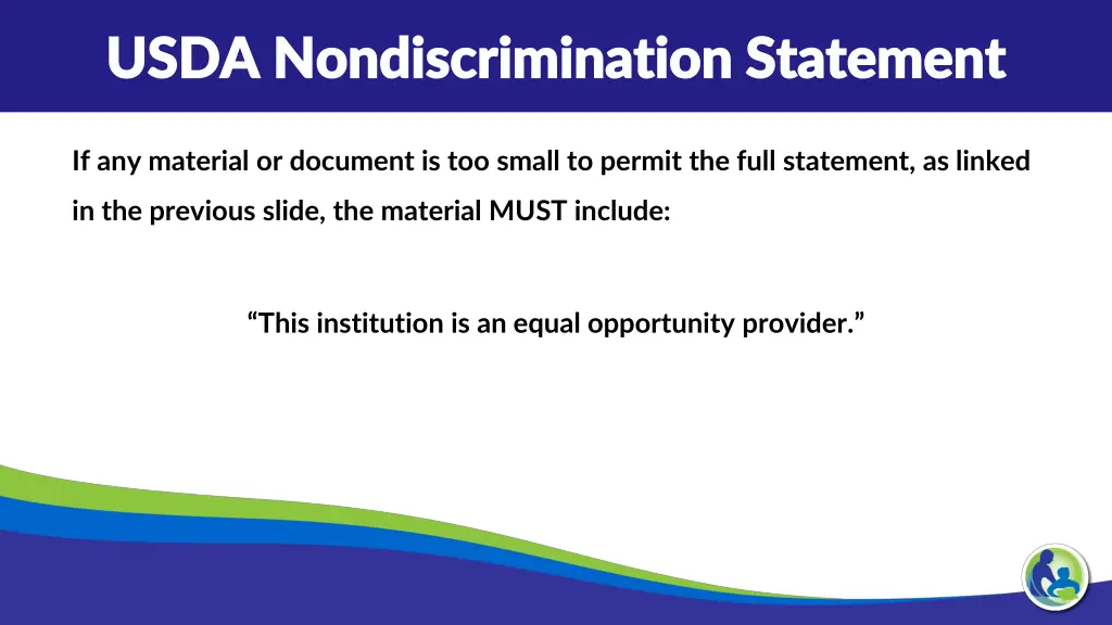 usda nondiscrimination usda nondiscrimination 1