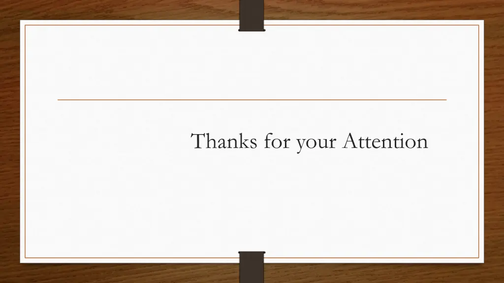 thanks for your attention