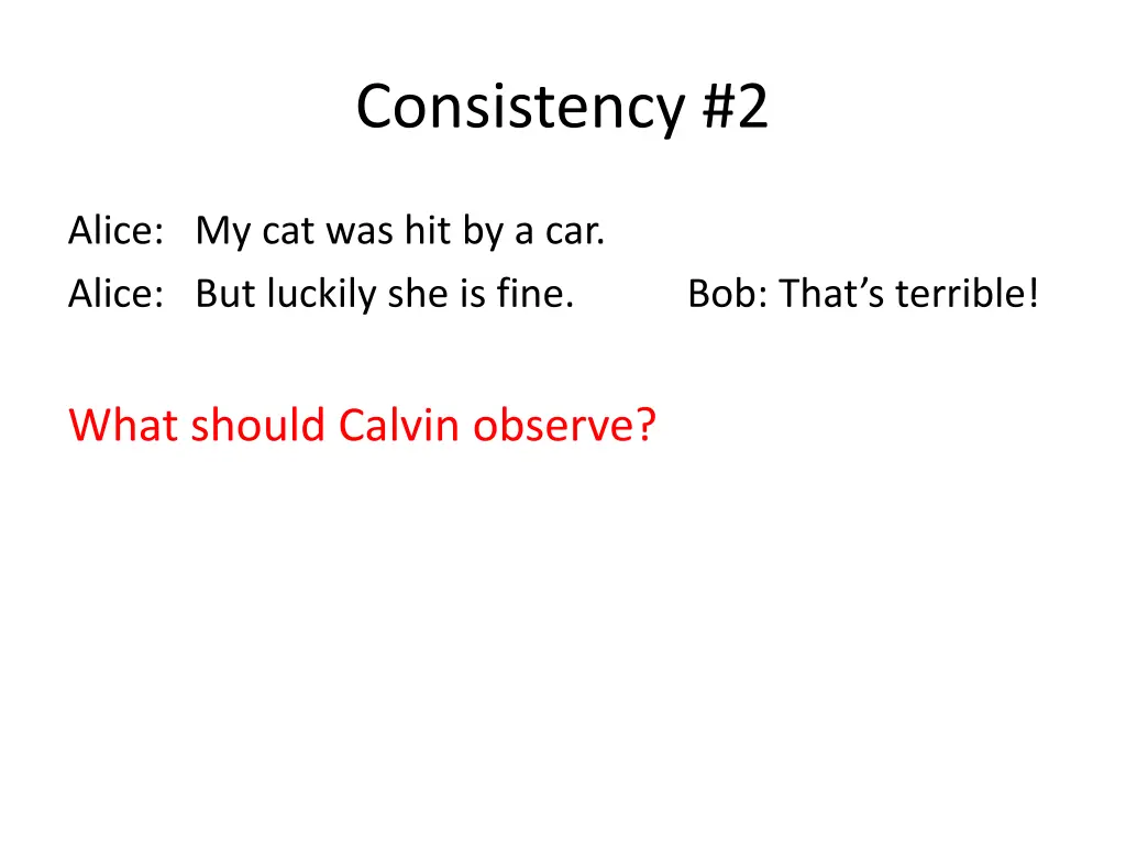 consistency 2 1