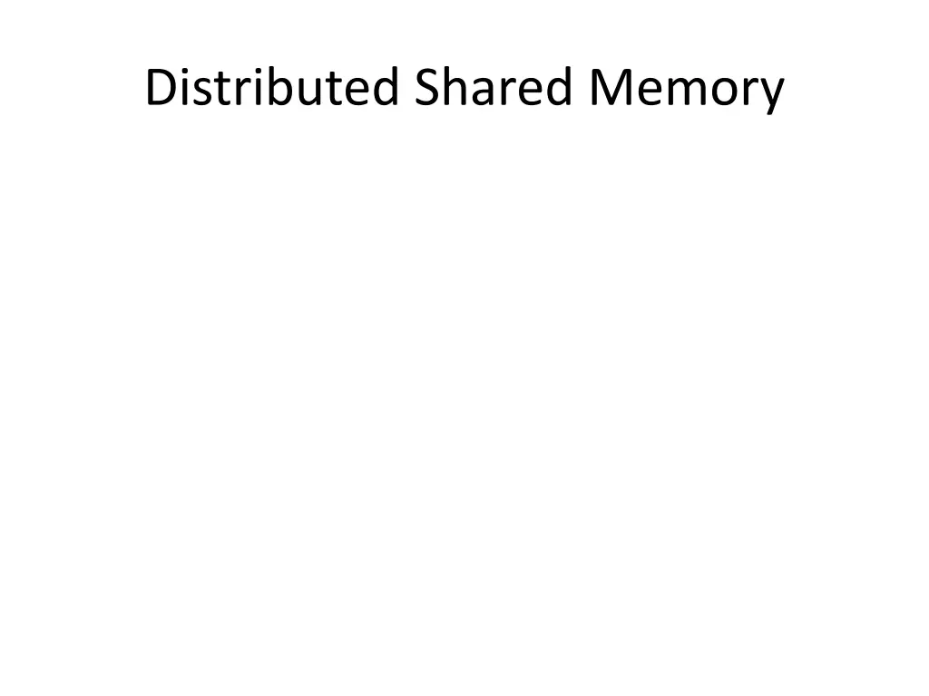 distributed shared memory 1