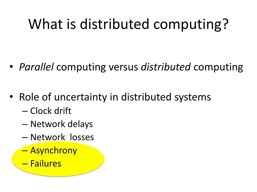 what is distributed computing 5