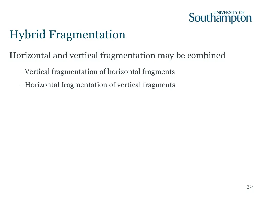 hybrid fragmentation