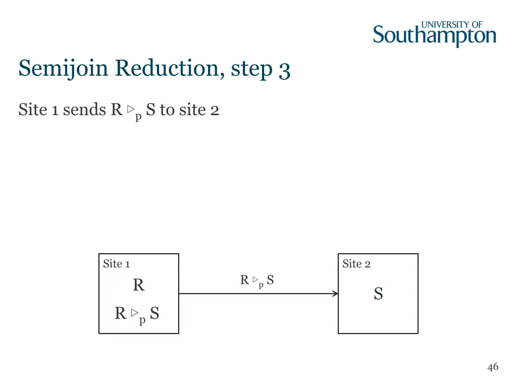 semijoin reduction step 3
