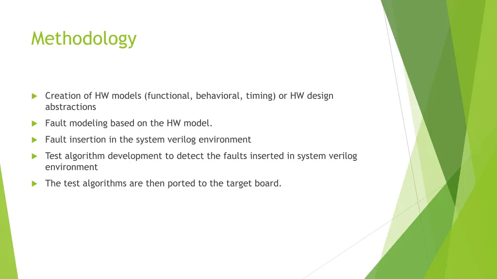 methodology