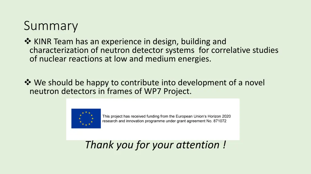 summary kinr team has an experience in design