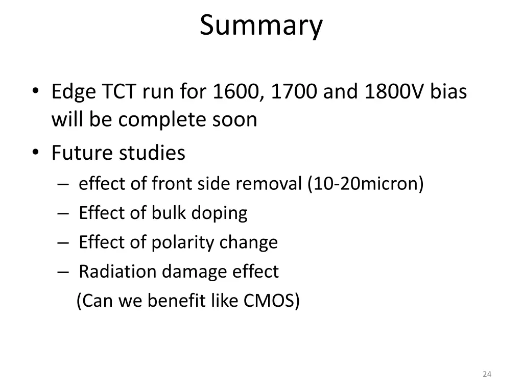 summary