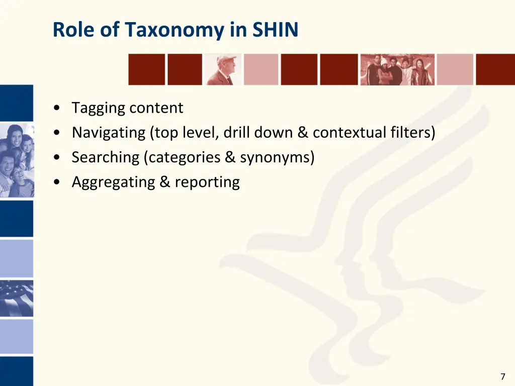 role of taxonomy in shin