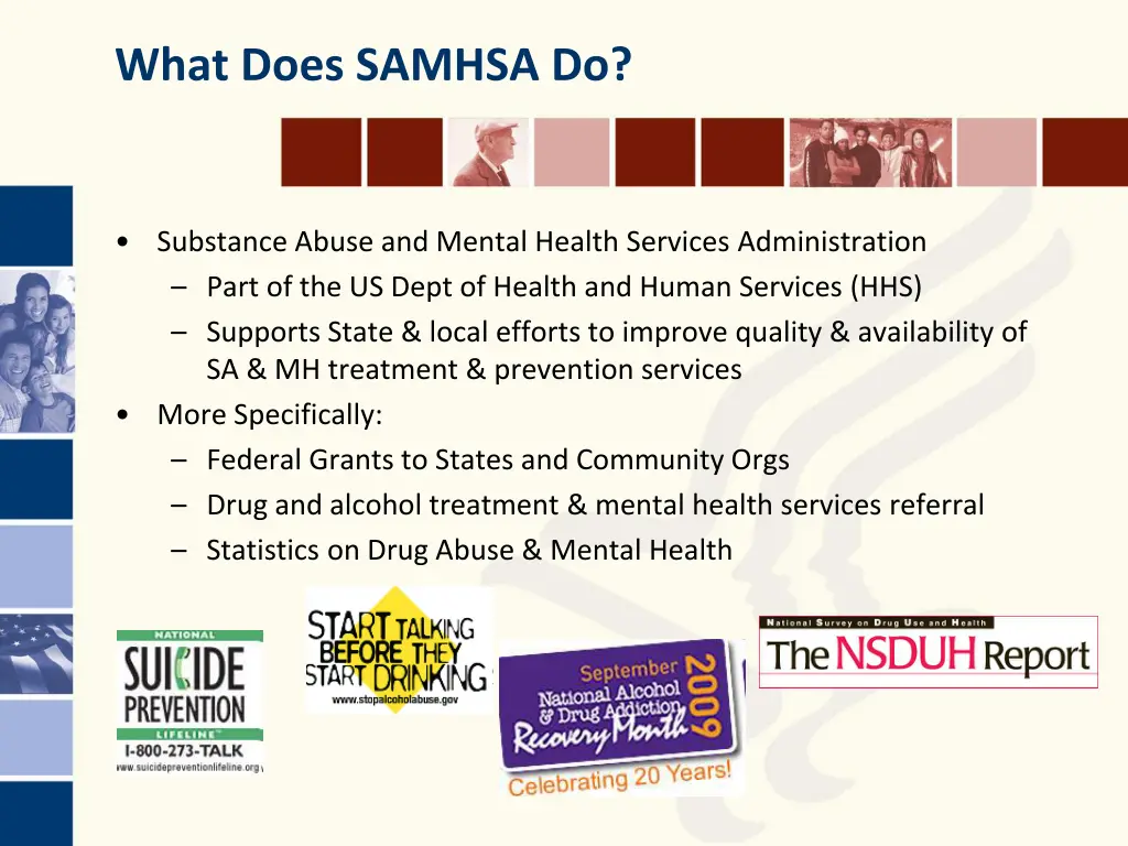 what does samhsa do