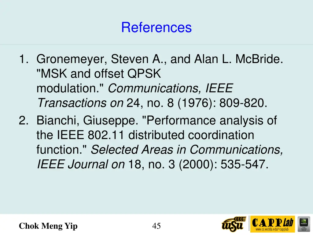 references